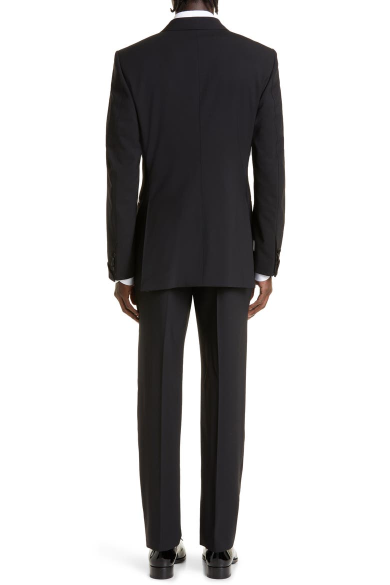 O'Connor Stretch Wool Tuxedo, Alternate, color, BLACK