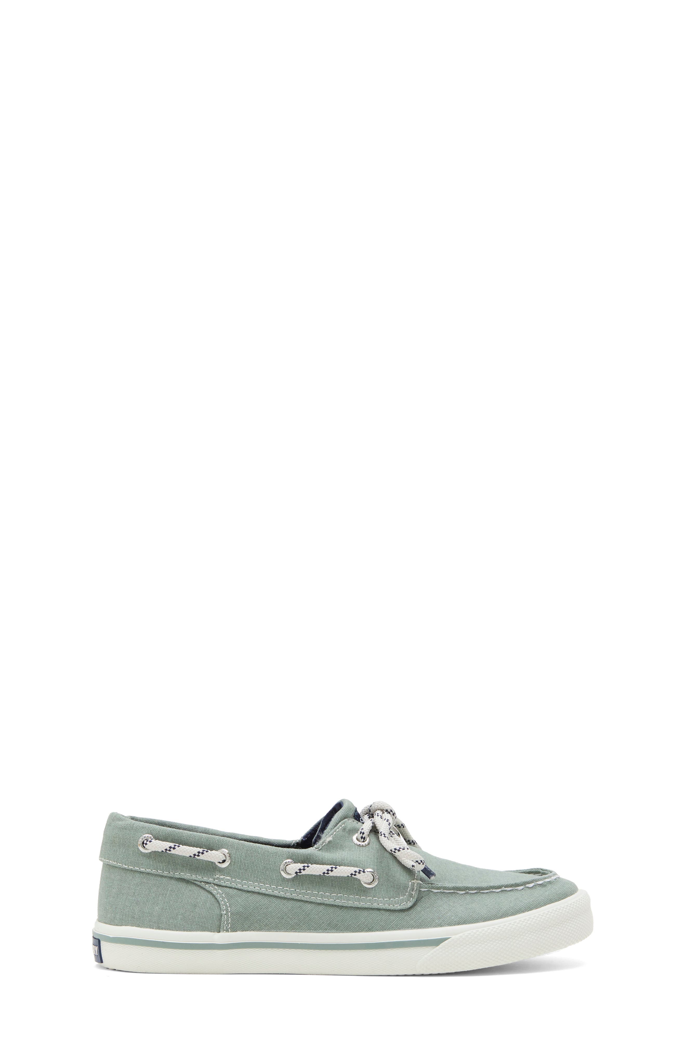 Kids' Bahama Boat Shoe, Alternate, color, SAGE GREEN