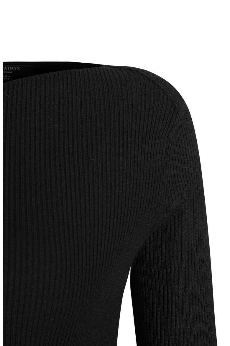Hera Leppo Sweater & Slipdress Set, Alternate, color, BLACK