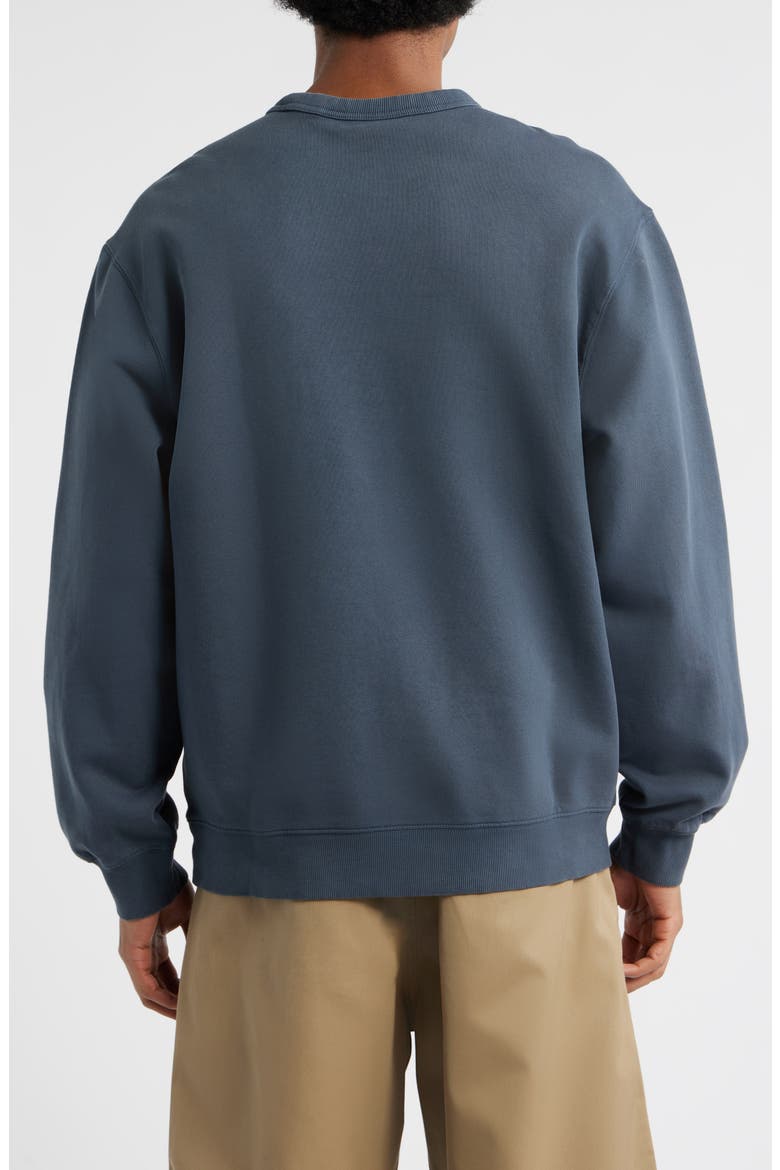 Faded Ponds Corps Graphic Sweatshirt, Alternate, color, DEEP NIGHT (HEAVY STONE WASH)