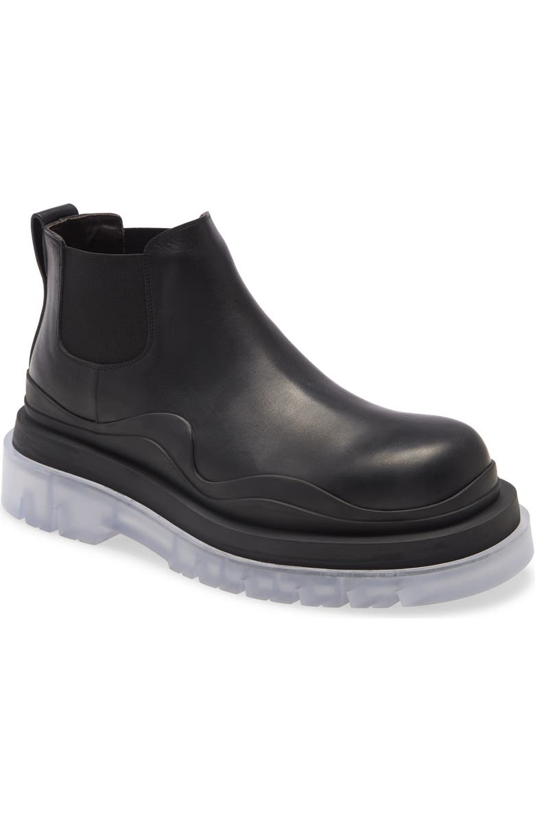 Bottega Veneta Tire Chelsea Boot, Main, color,