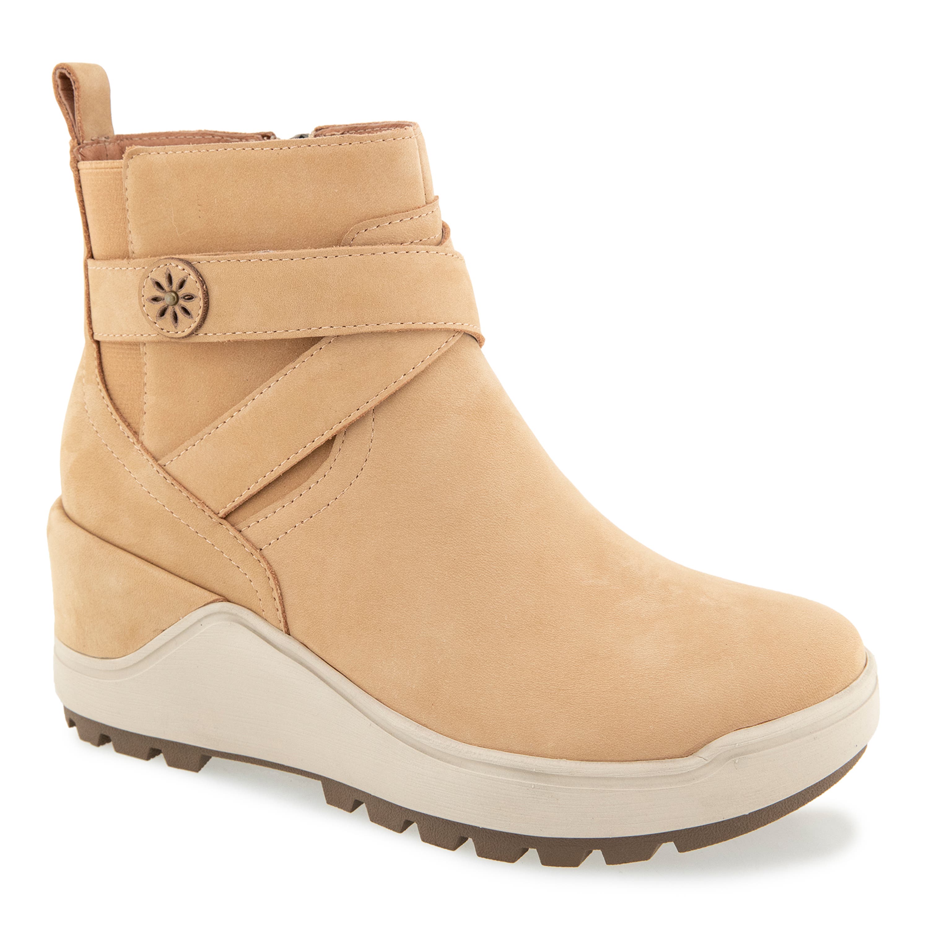 Pattie Water Resistant Casual Boot, Main, color, TAN