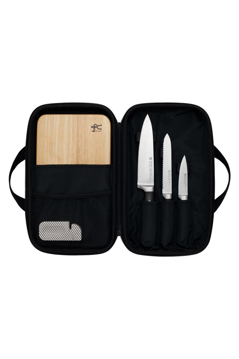 Forged Accent Knife 9-Piece Set, Alternate, color, BLACK