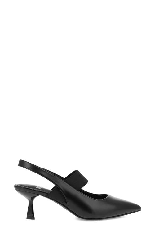 Mia Nicolette Slingback Pump In Black