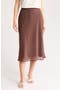 Bias Cut Chiffon Midi Skirt