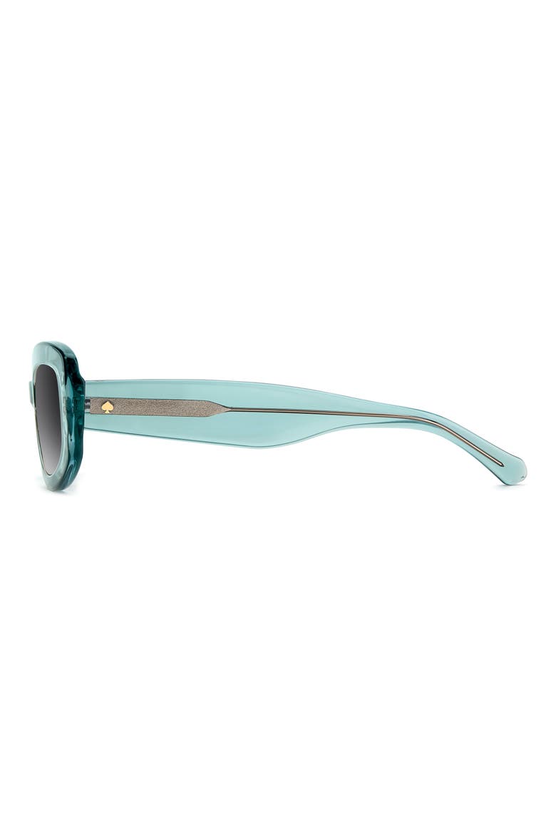 ailey 53mm gradient rectangular sunglasses, Alternate, color, SAGE/ DARK GREY SF