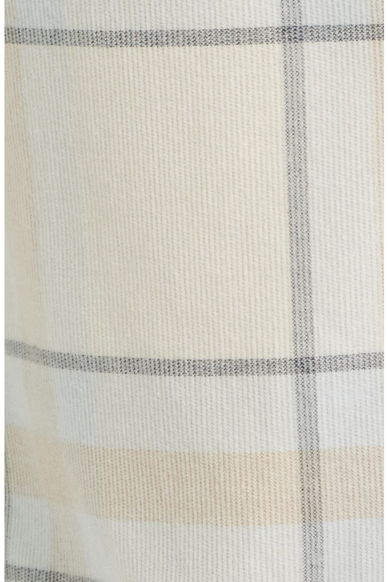 Holme Plaid Cotton Corduroy Button-Up Shirt, Alternate, color, BLANCO COMBO