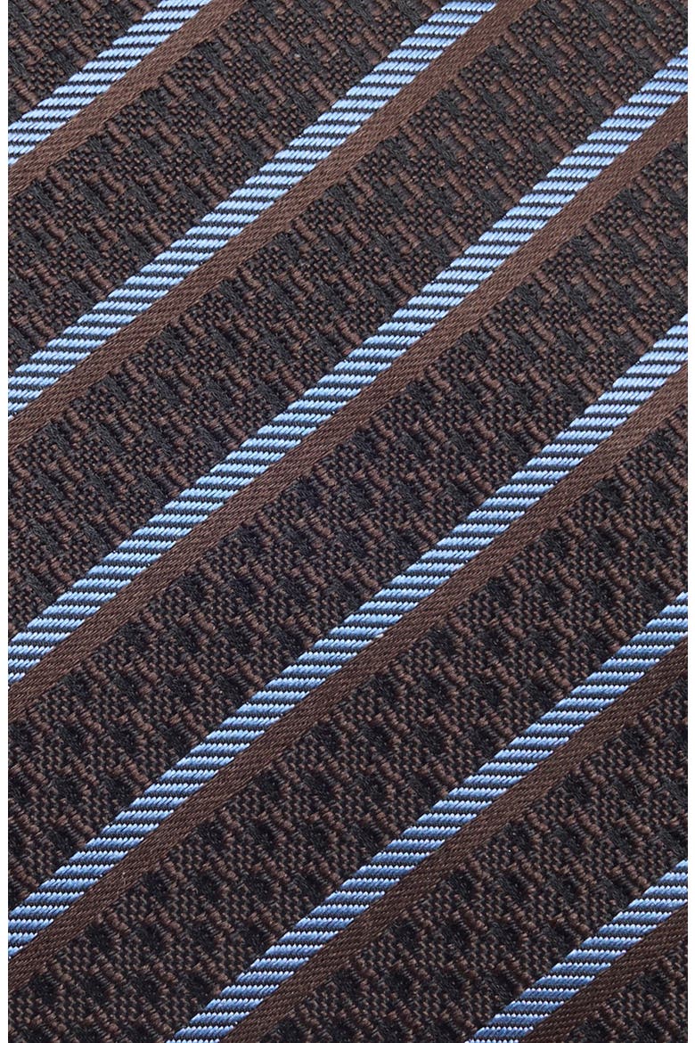 Stripe Silk Tie, Alternate, color, NAVY STRIPE
