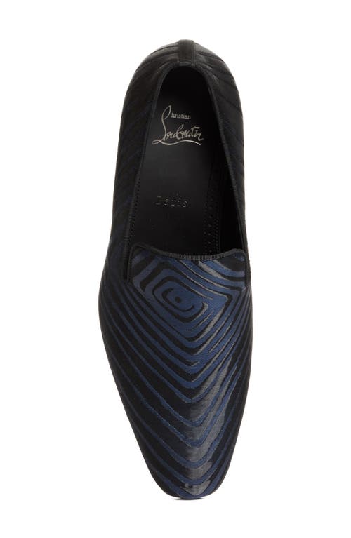 Christian Louboutin Dandelion Stripe Jacquard Venetian Loafer