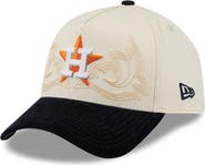 New Era Men's New Era Stone Houston Astros Western Stitch 9FORTY A-Frame Adjustable Hat