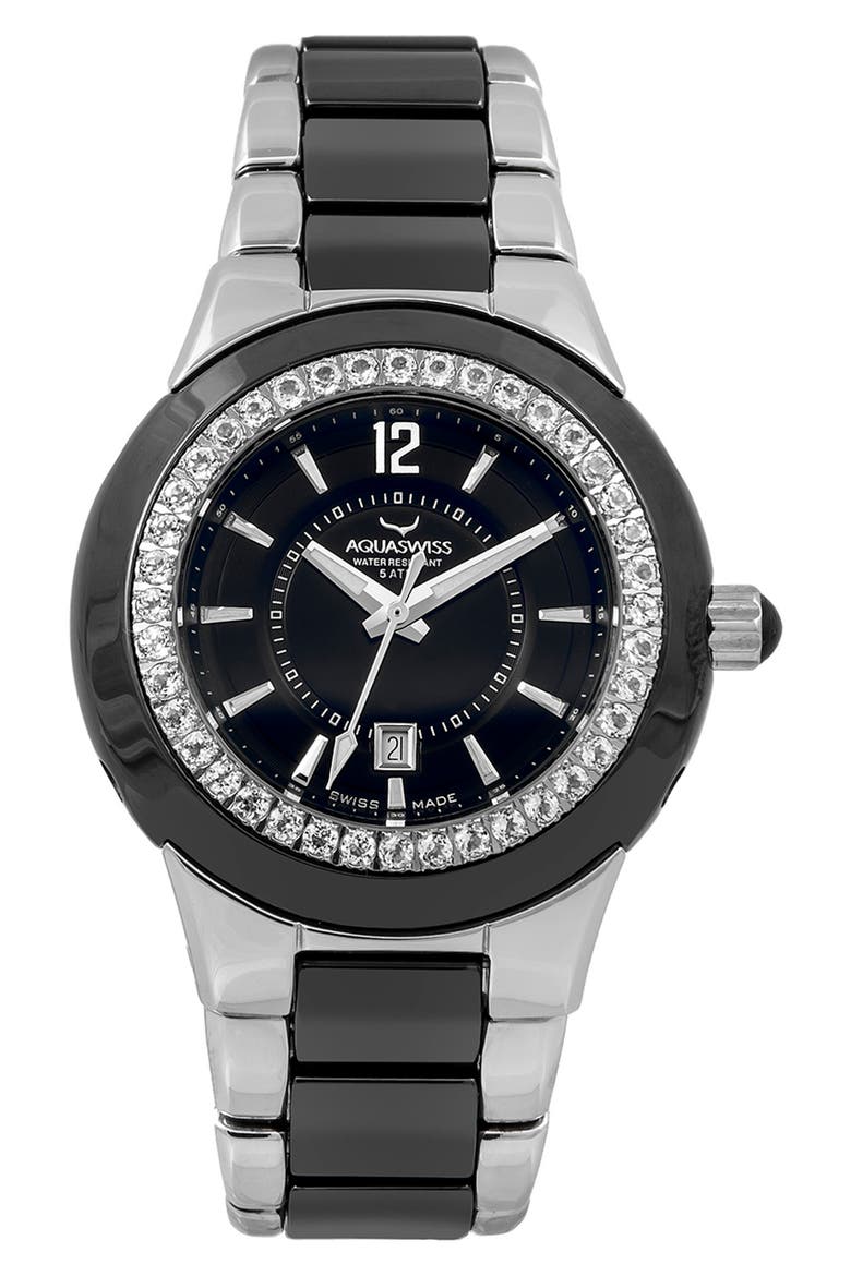 Women's Sea Star Watch, Main, color, BLACK