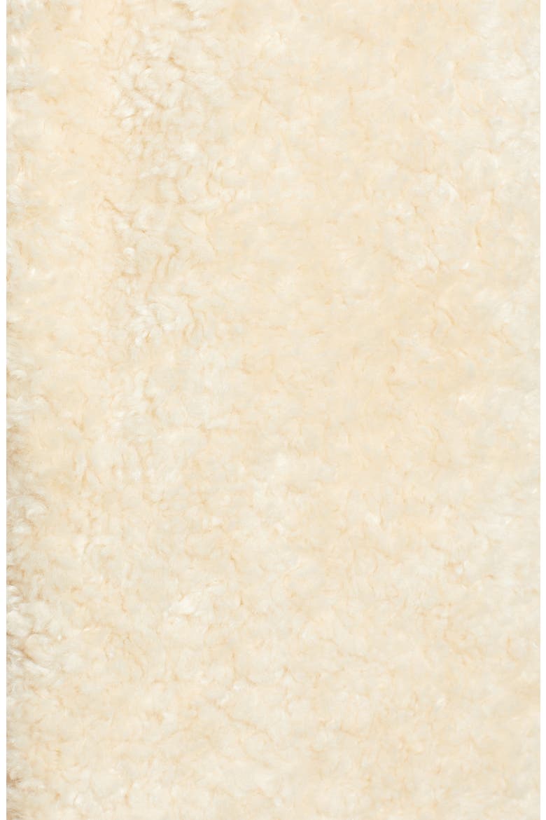 Hooded Faux Fur Jacket (Nordstrom Exclusive), Alternate, color, IVORY