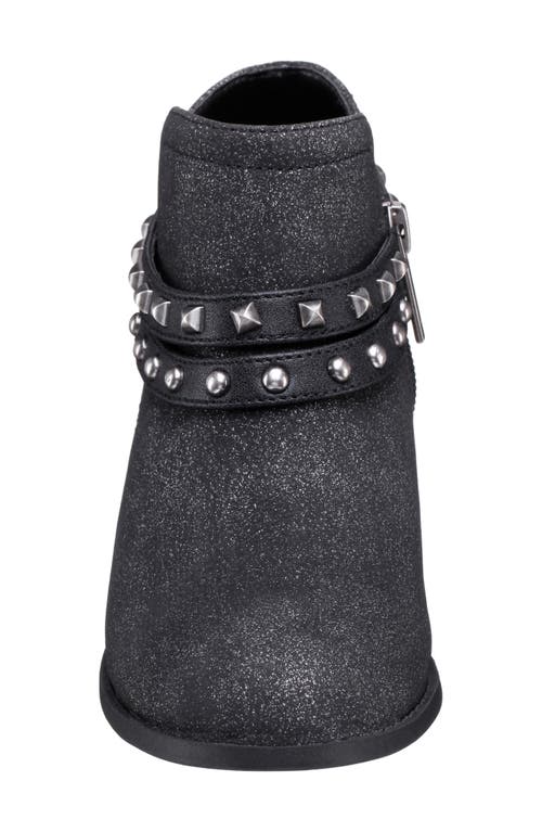 Nina Kids' Nicolena Studded Bootie In Black