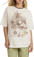 Billabong Will Find Me Here Oversize Cotton Graphic T-Shirt