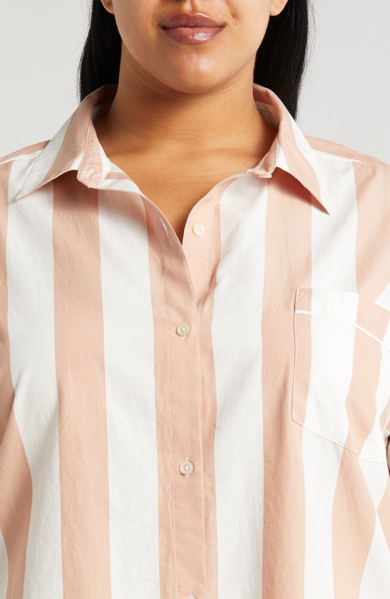 Nordstrom Yarn Dye Stripe Short Pajamas, Alternate, color, 
