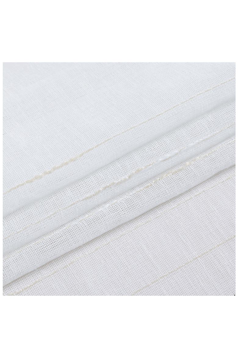 Lisa Textured Stripe Shower Curtain, Alternate, color, LINEN