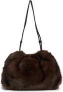A.L.C. Arlo Faux Fur Shoulder Bag