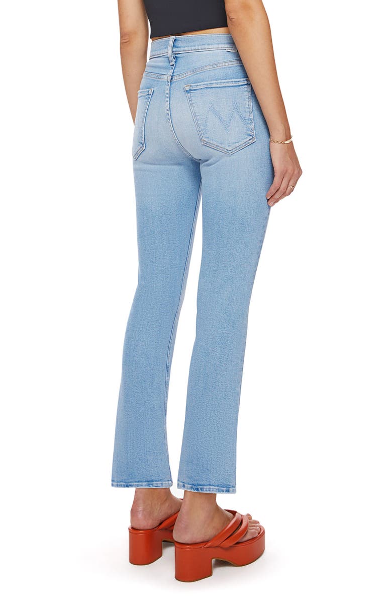 MOTHER The Tripper High Waist Ankle Slim Bootcut Jeans, Alternate, color,