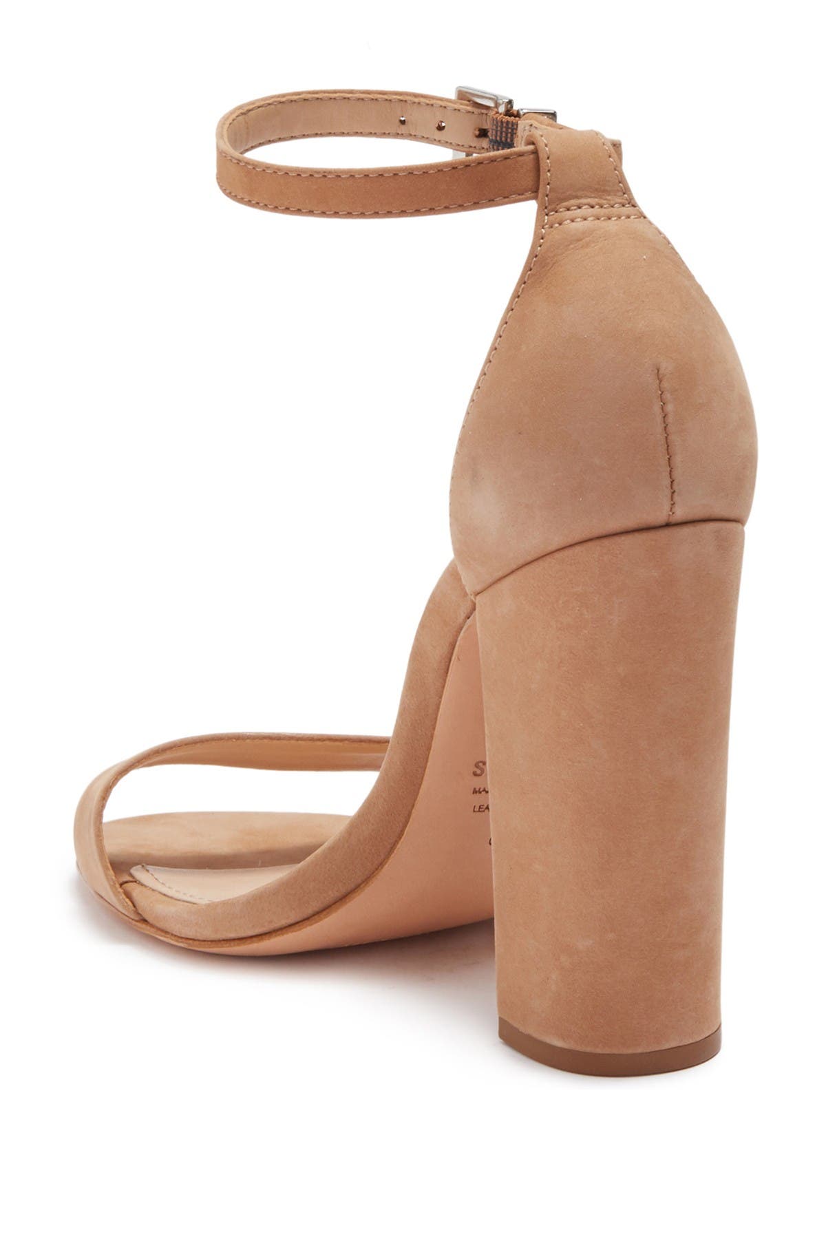 Schutz Enida Suede Block Heel Sandal, Alternate, color, 