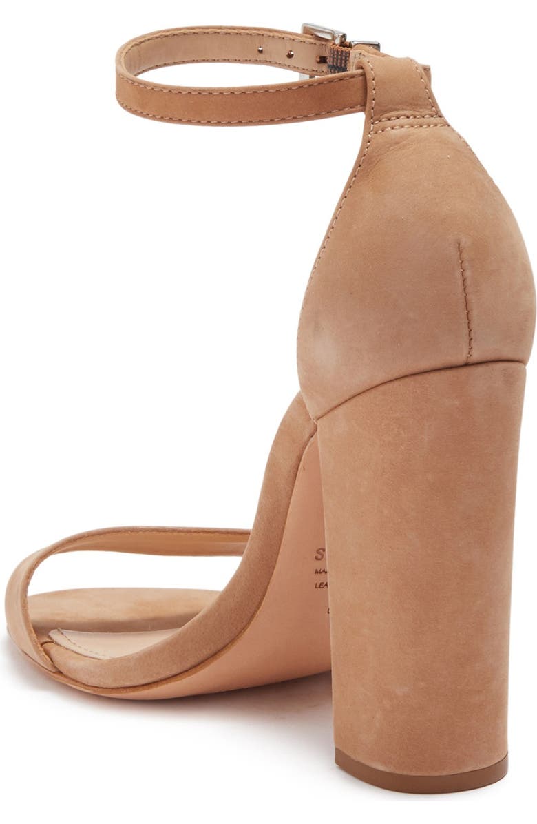 Schutz Enida Suede Block Heel Sandal, Alternate, color,