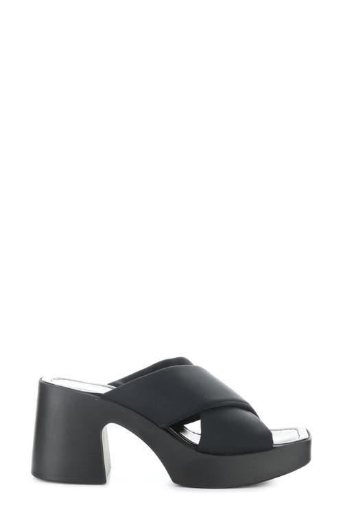 Bos. & Co. Vera Platform Sandal In Black