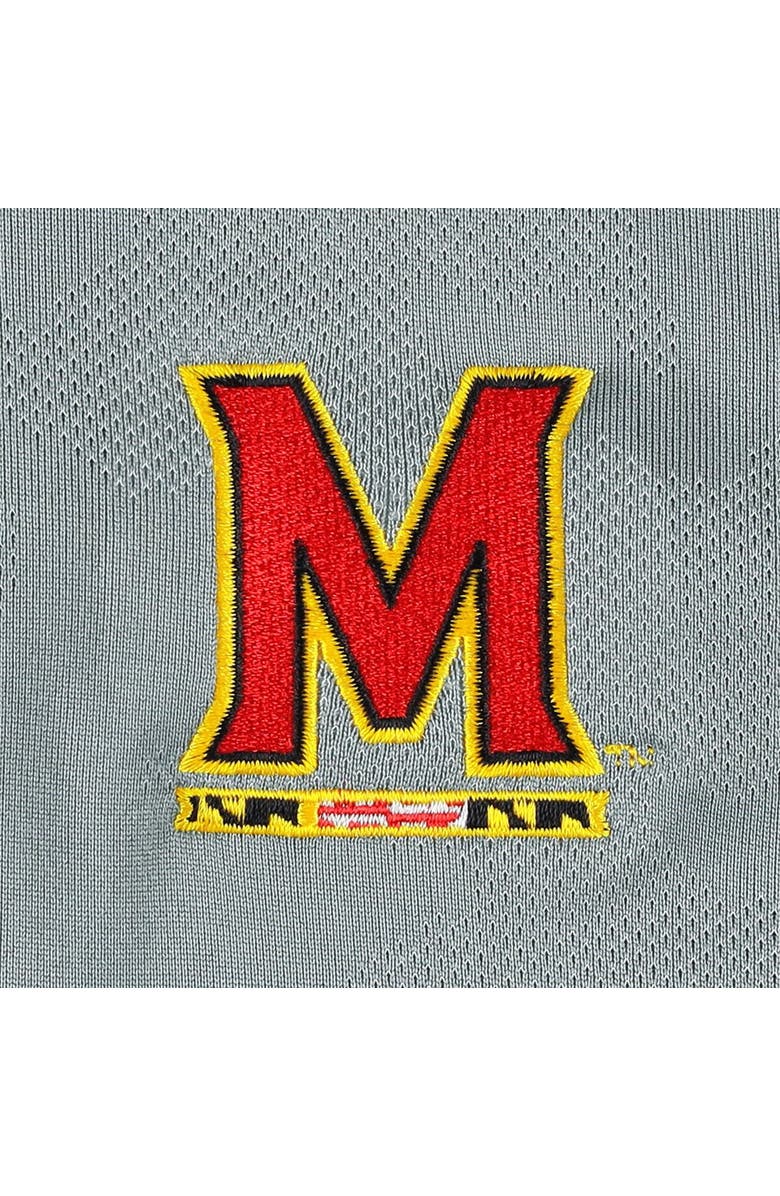 Under Armour Men's Under Armour Steel Maryland Terrapins Game Day Camo Raglan Quarter-Zip Top, Alternate, color, 