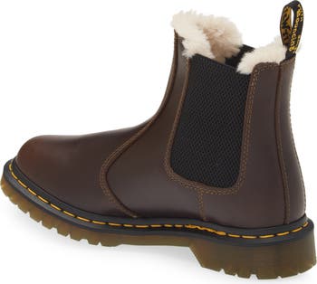 2976 Faux Shearling Chelsea Boot