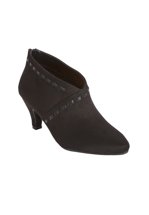 Comfortview The Caspar Bootie In Black