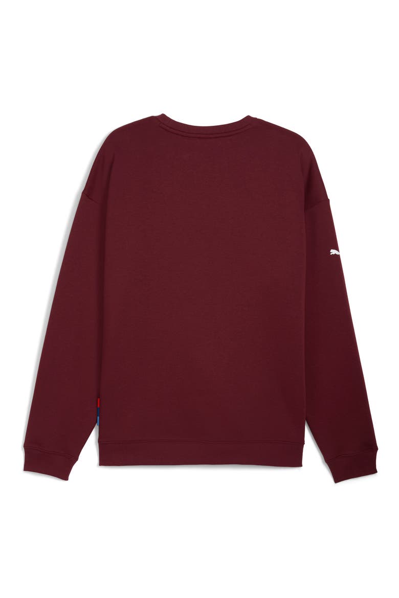BMW Cotton Graphic Crewneck Sweatshirt, Alternate, color, RUBY SHIMMER