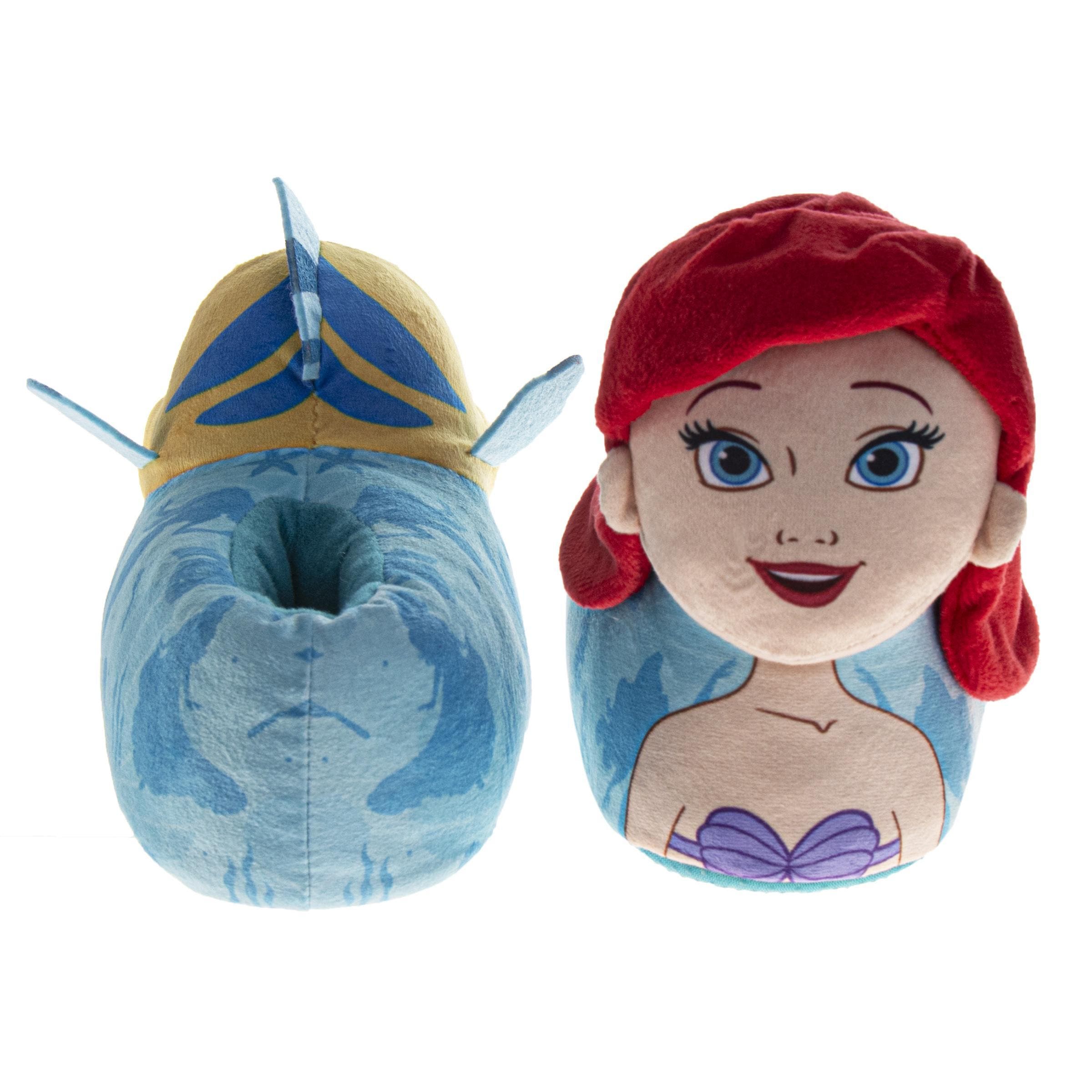 Disney Little Mermaid Girls Slippers, Alternate, color, Blue