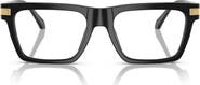 Versace 53mm Rectangular Optical Glasses
