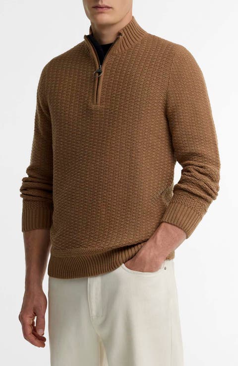 Pluckley Quarter Zip Sweater