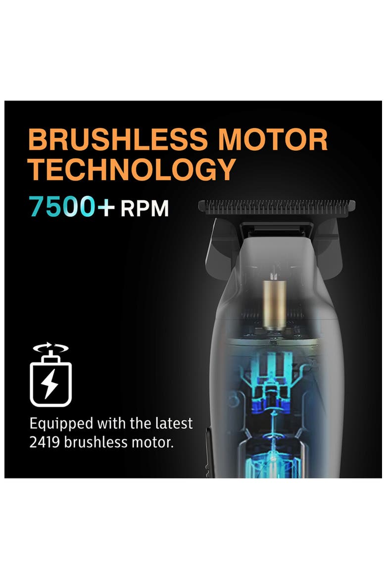 Laser Plus Professional Cordless  Hair Trimmer, Alternate, color, Gray