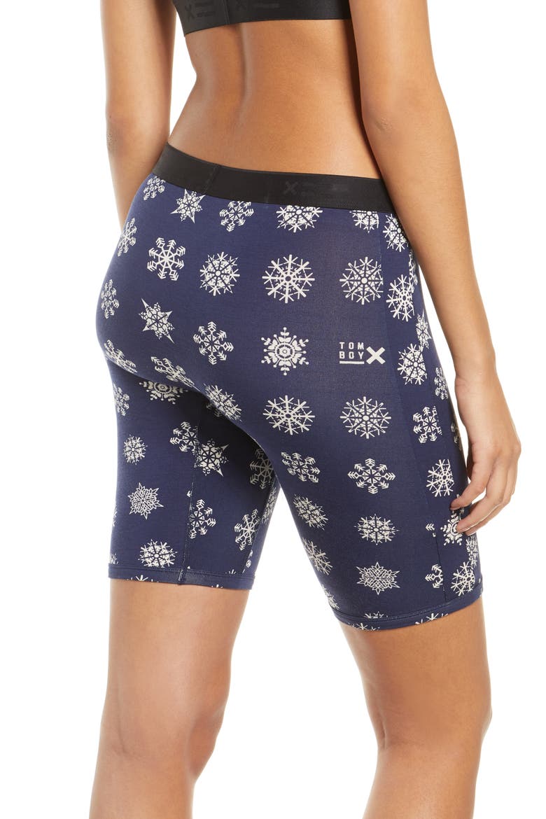 Snowflake Boxer Briefs, Alternate, color, NAVY