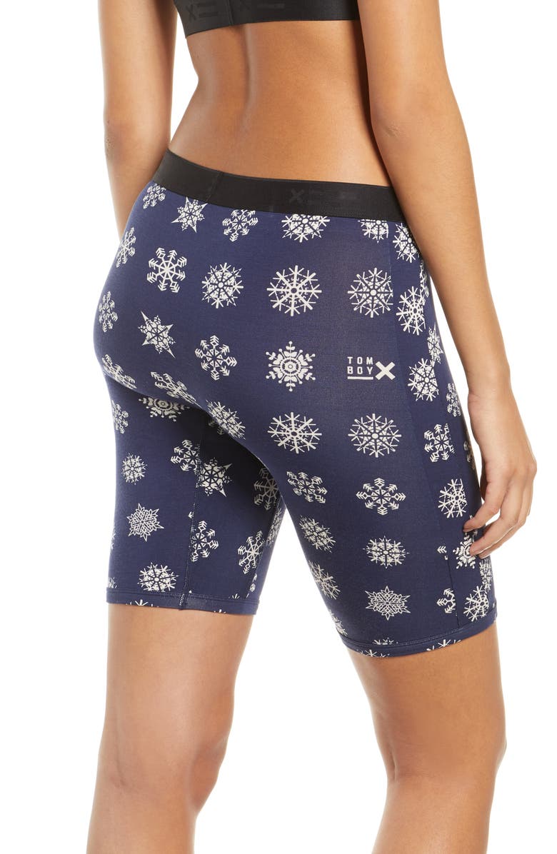 TomboyX Snowflake Boxer Briefs, Alternate, color, 