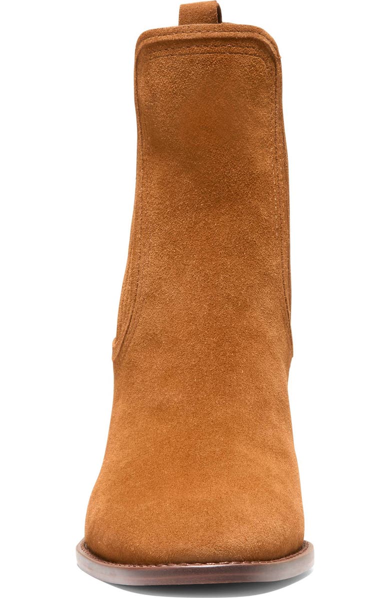 Cole Haan Janelle Chelsea Boot, Alternate, color, Tobacco Suede