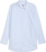 Anne Klein Stripe Woven Shirt