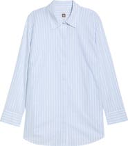 Anne Klein Stripe Woven Shirt