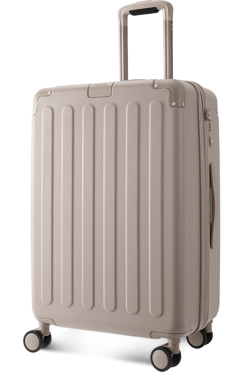 Hedgren Nostos Matte Medium Spinner Suitcase, Alternate, color, Sahara