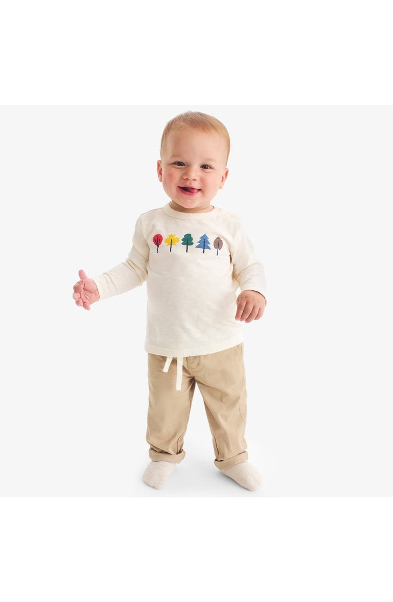 Primary Baby Long Sleeve Foliage Tee, Alternate, color, 