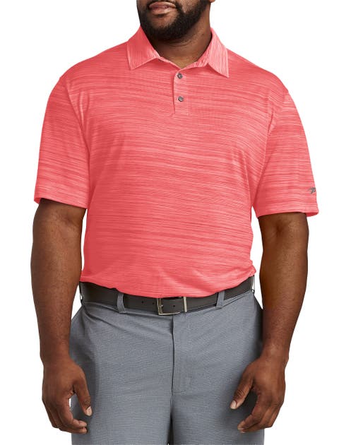 Big & Tall Performance Space-Dyed Polo Shirt