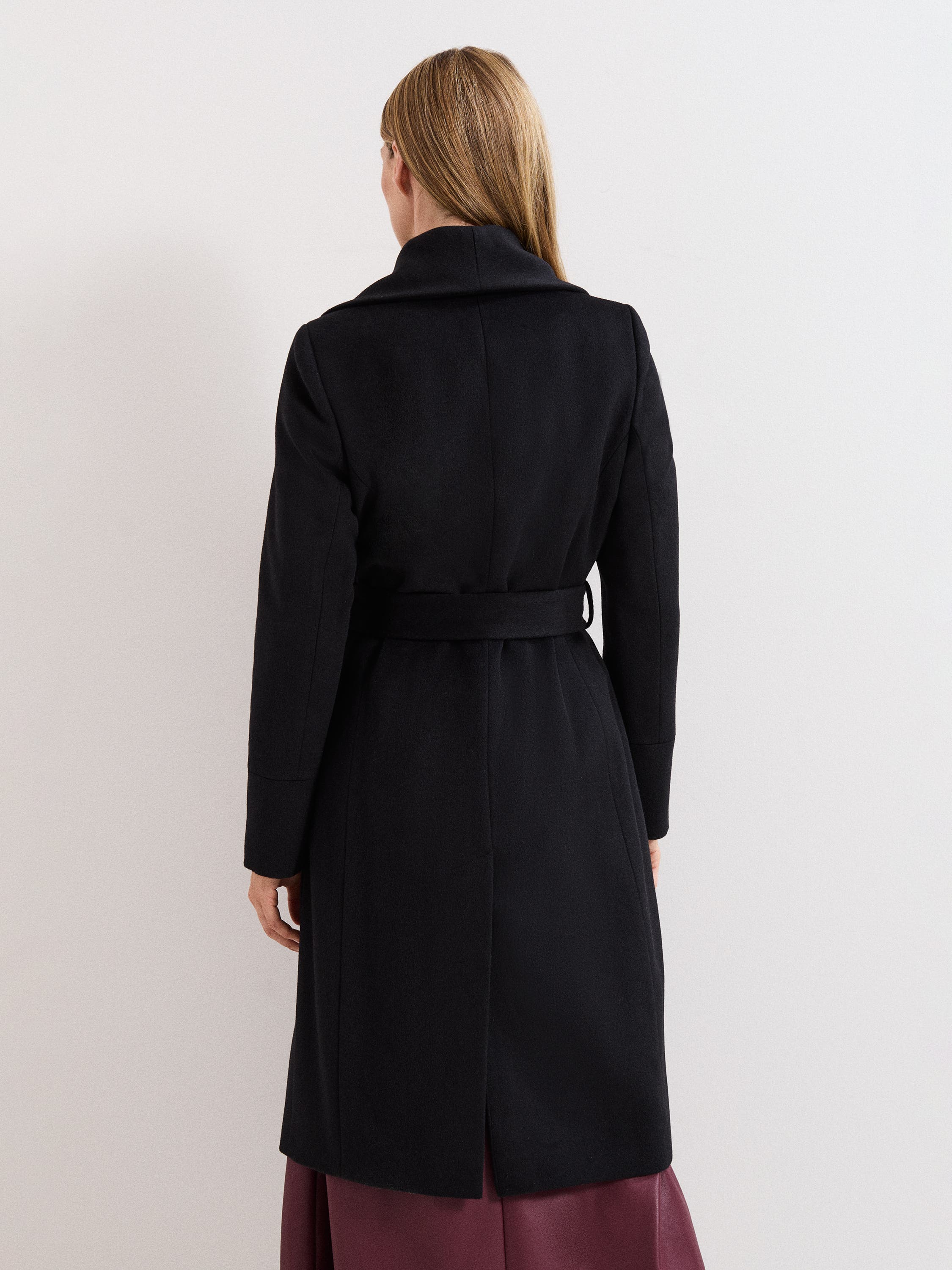 Phase Eight Nicci Belted Wool Coat (Women) | Nordstrom