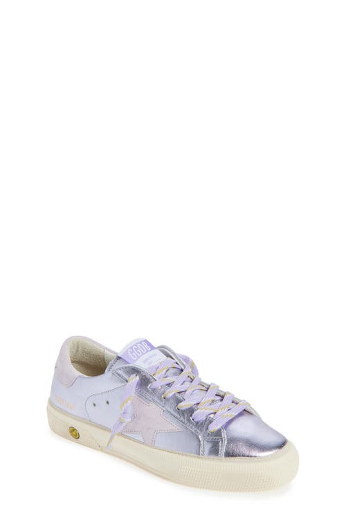 Golden Goose Kids' May Sneaker In Purple