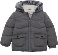 Rokka&Rolla Cozy Fleece Lined Warm Winter Coat with Hood