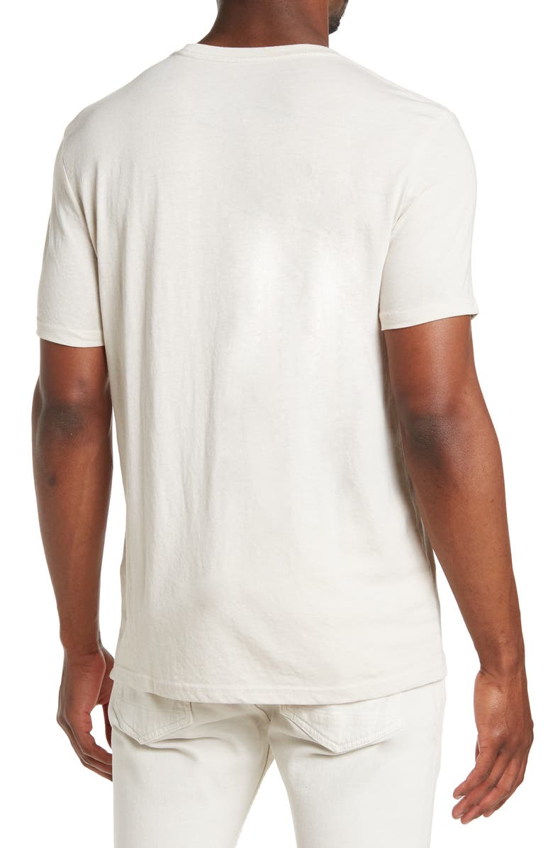 Lucky Brand Burnout Cotton Blend Crewneck T-Shirt, Alternate, color, 