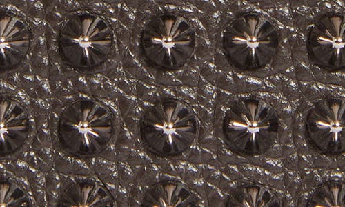 Christian Louboutin Kios Spikes Calfskin Leather Card Case