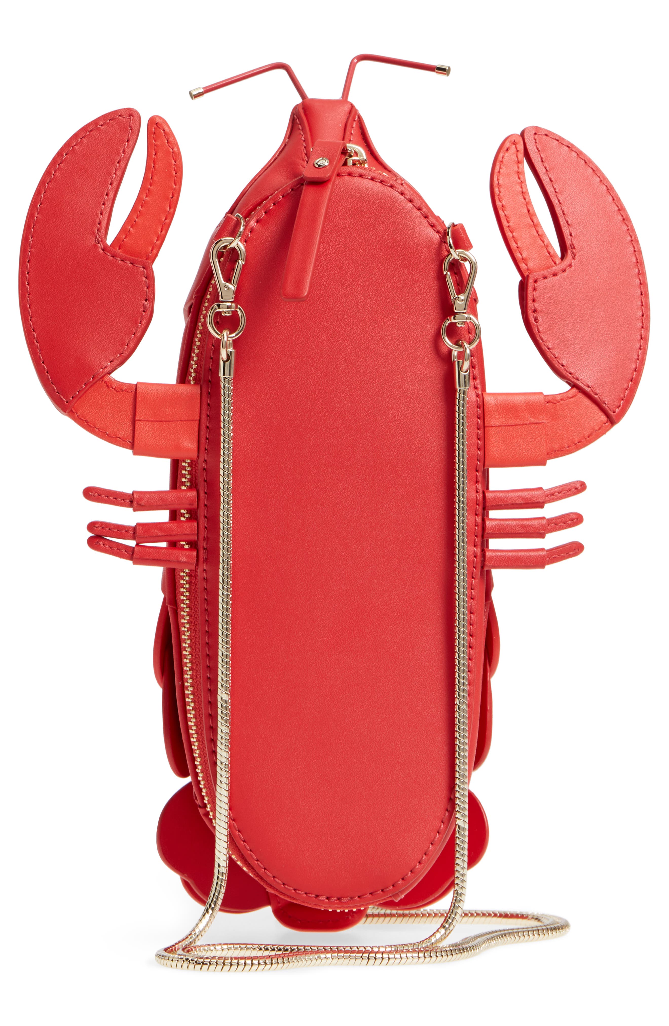 Kate Spade New York shore thing - leather lobster crossbody bag, Alternate, color, 