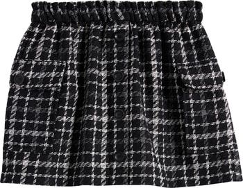 Tweed Long Plaid Skirt Nordstrom High Waisted Plaid Skirt