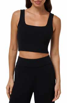 TravisMathew Evening Retreat Rib Crop Tank