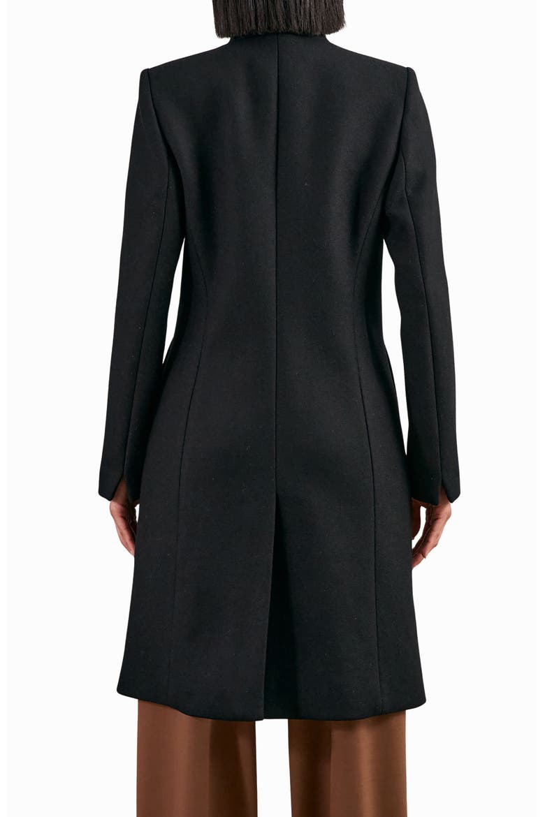 Max Wool Blend Coat, Alternate, color, BLACK